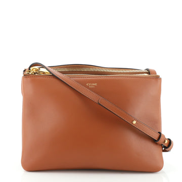 Celine Trio Crossbody Bag Leather Small