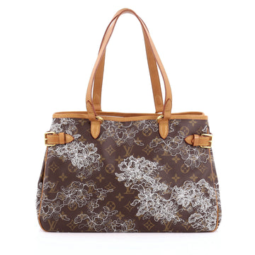 Louis Vuitton Batignolles Handbag Limited Edition Monogram Dentelle Horizontal