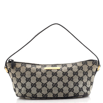 Gucci Boat Pochette GG Canvas Small