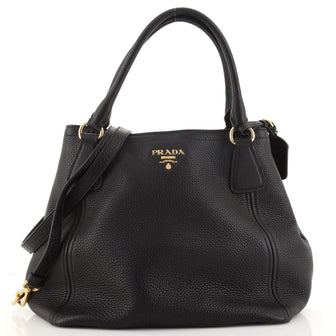 Prada Convertible Shopping Tote Vitello Daino Small