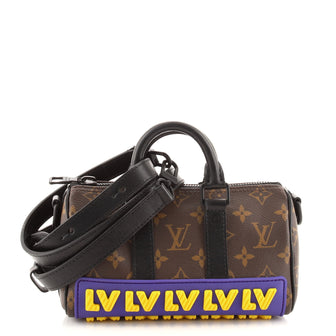 Louis Vuitton Keepall Bandouliere Bag Limited Edition LV Rubber Monogram  Canvas at 1stDibs