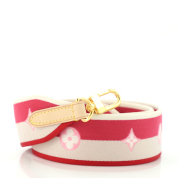 Louis Vuitton Logo Shoulder Strap Jacquard Wide