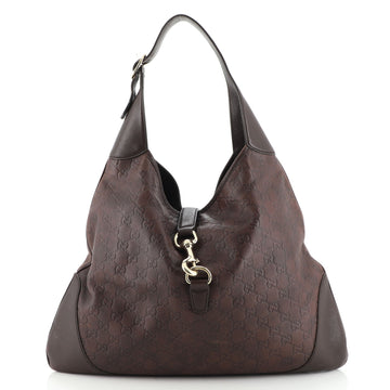 Gucci Jackie O Bag Guccissima Leather Large