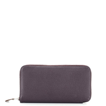 Hermes Azap Zip Around Wallet Silk'in Epsom Long