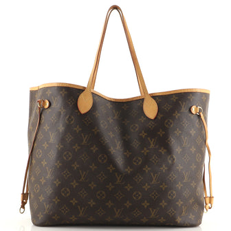 Louis Vuitton Neverfull NM Tote Monogram Canvas GM