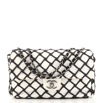 Chanel Canebiers Flap Bag Calfskin Jumbo