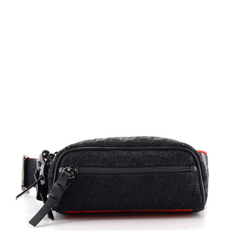 Christian Louboutin Blaster Waist Bag Monogram Canvas and Rubber