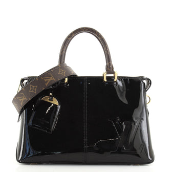 Louis Vuitton Miroir Handbag Vernis with Monogram Canvas