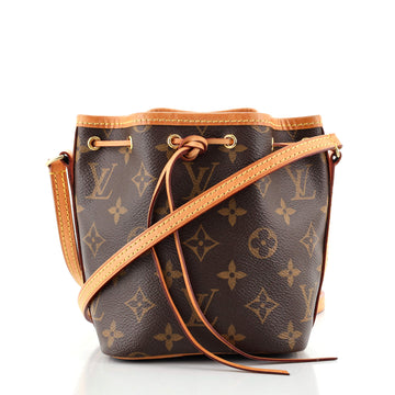 Louis Vuitton Noe Handbag Monogram Canvas Nano