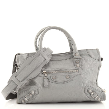 Balenciaga City Giant Studs Bag Leather Small
