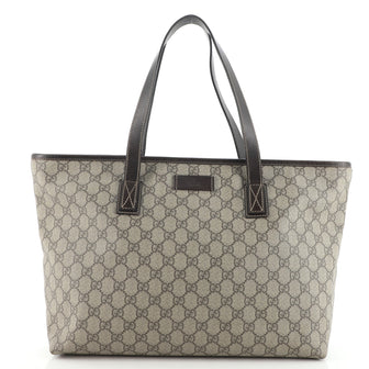 Gucci Plus Tote GG Coated Canvas Medium