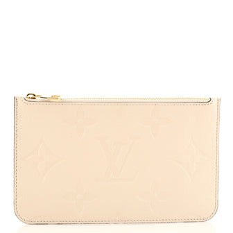 Louis Vuitton Neverfull Pochette Monogram Empreinte Giant Large