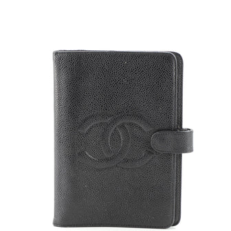 Chanel Timeless CC Ring Agenda Cover Caviar Small