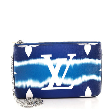 Louis Vuitton Double Zip Pochette Limited Edition Escale Monogram Giant