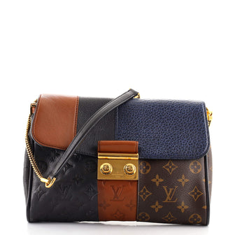 Louis Vuitton Blocks Pochette Plate Shoulder Bag Limited Edition Monogram