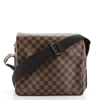 Louis Vuitton Naviglio Handbag Damier