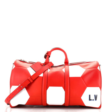 Louis Vuitton Keepall Bandouliere Bag Limited Edition FIFA World Cup Epi Leather 50