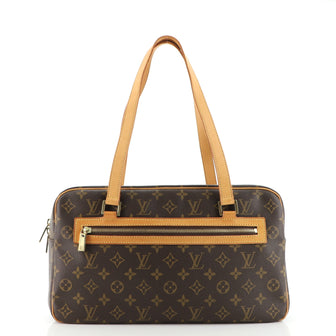 Louis Vuitton Cite Handbag Monogram Canvas GM