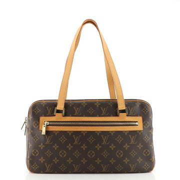 Louis Vuitton Cite Handbag Monogram Canvas GM