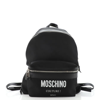 Moschino Couture Backpack Nylon Large