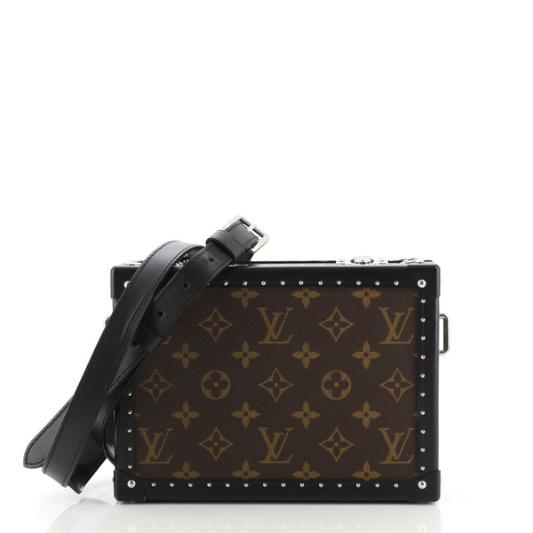 Louis Vuitton Clutch Box Bag Monogram Canvas Brown 12880718