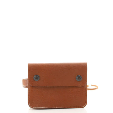 Hermes Vintage Tie Belt Bag Leather
