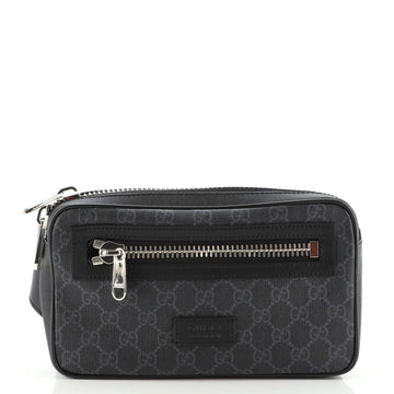 Gucci Soft Zip Belt Bag GG Coated Canvas Small