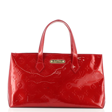 Louis Vuitton Wilshire Handbag Monogram Vernis PM