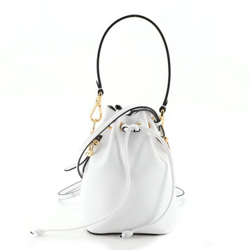 Fendi Mon Tresor Bucket Bag Leather Mini