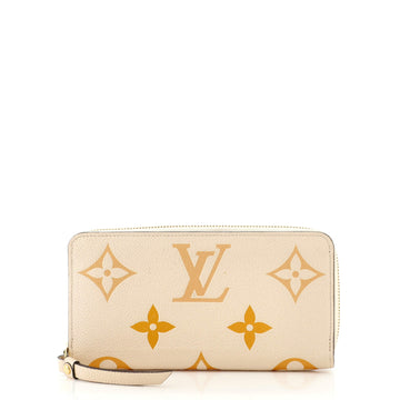 Louis Vuitton Zippy Wallet Bicolor Monogram Empreinte Giant