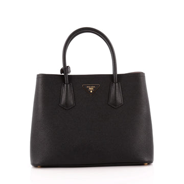 Prada Cuir Double Tote Saffiano Leather Medium