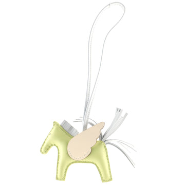 Hermes Pegase Rodeo Bag Charm Leather MM