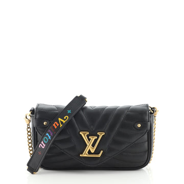 Louis Vuitton New Wave Chain Pochette Quilted Leather