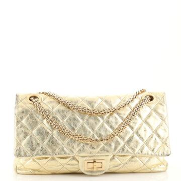 Chanel Reissue 2.55 Flap Bag Quilted Metallic Aged Calfskin 228