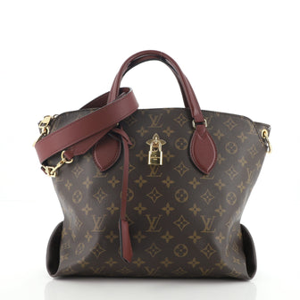 Louis Vuitton Flower Zipped Tote Monogram Canvas MM