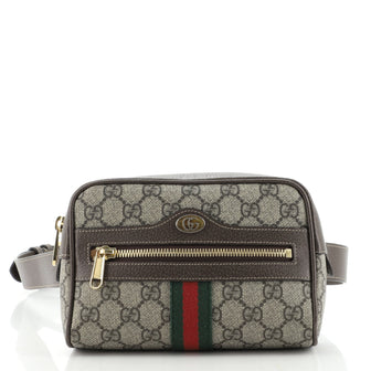 Gucci Ophidia Belt Bag GG Coated Canvas Small
