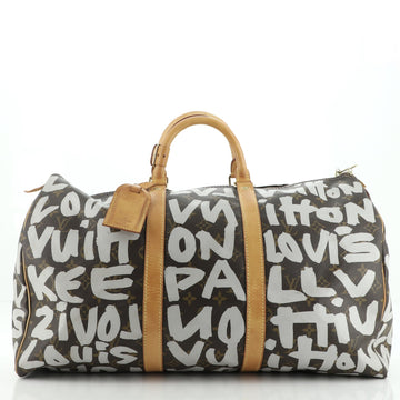 Louis Vuitton Keepall Bag Limited Edition Monogram Graffiti 50