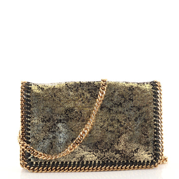 Stella McCartney Falabella Flap Crossbody Bag Shaggy Deer Small