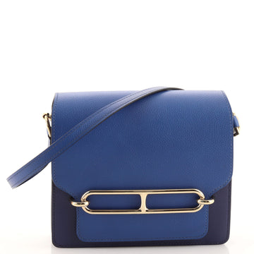 Hermes Roulis Bag Bicolor Evercolor 18