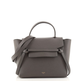Celine Belt Bag Textured Leather Micro