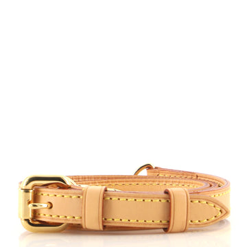 Louis Vuitton Adjustable Shoulder Strap Vachetta Leather 18mm