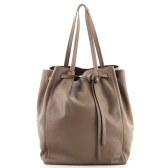 Celine Phantom Tie Cabas Tote Leather Medium