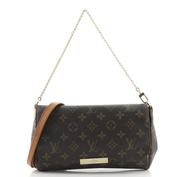 Louis Vuitton Favorite Handbag Monogram Canvas MM