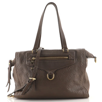 Louis Vuitton Lumineuse Handbag Monogram Empreinte Leather PM