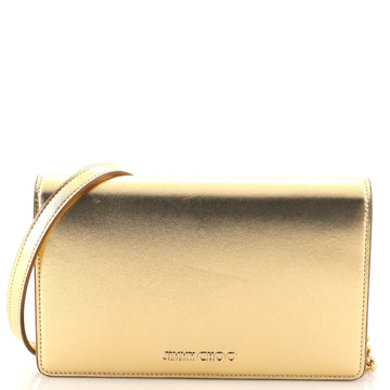 Jimmy Choo Aarna Clutch Leather Small
