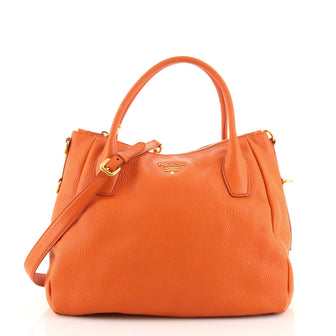 Prada Convertible Satchel Vitello Daino Medium