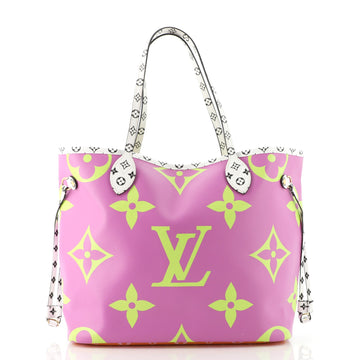 Louis Vuitton Neverfull NM Tote Limited Edition Colored Monogram Giant MM