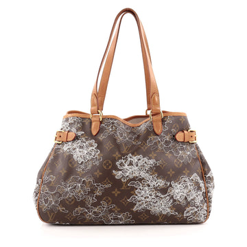 Louis Vuitton Batignolles Handbag Limited Edition Monogram Dentelle Horizontal 