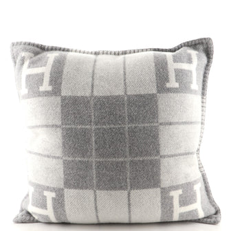Hermes Avalon III Pillow Wool and Cashmere Small