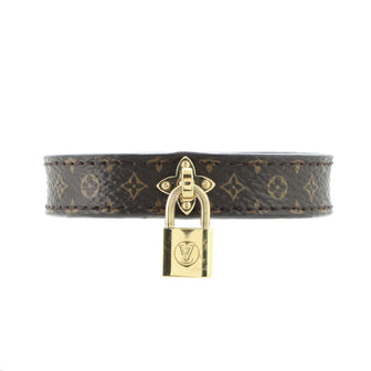 Louis Vuitton Lockingram Bracelet Monogram Canvas